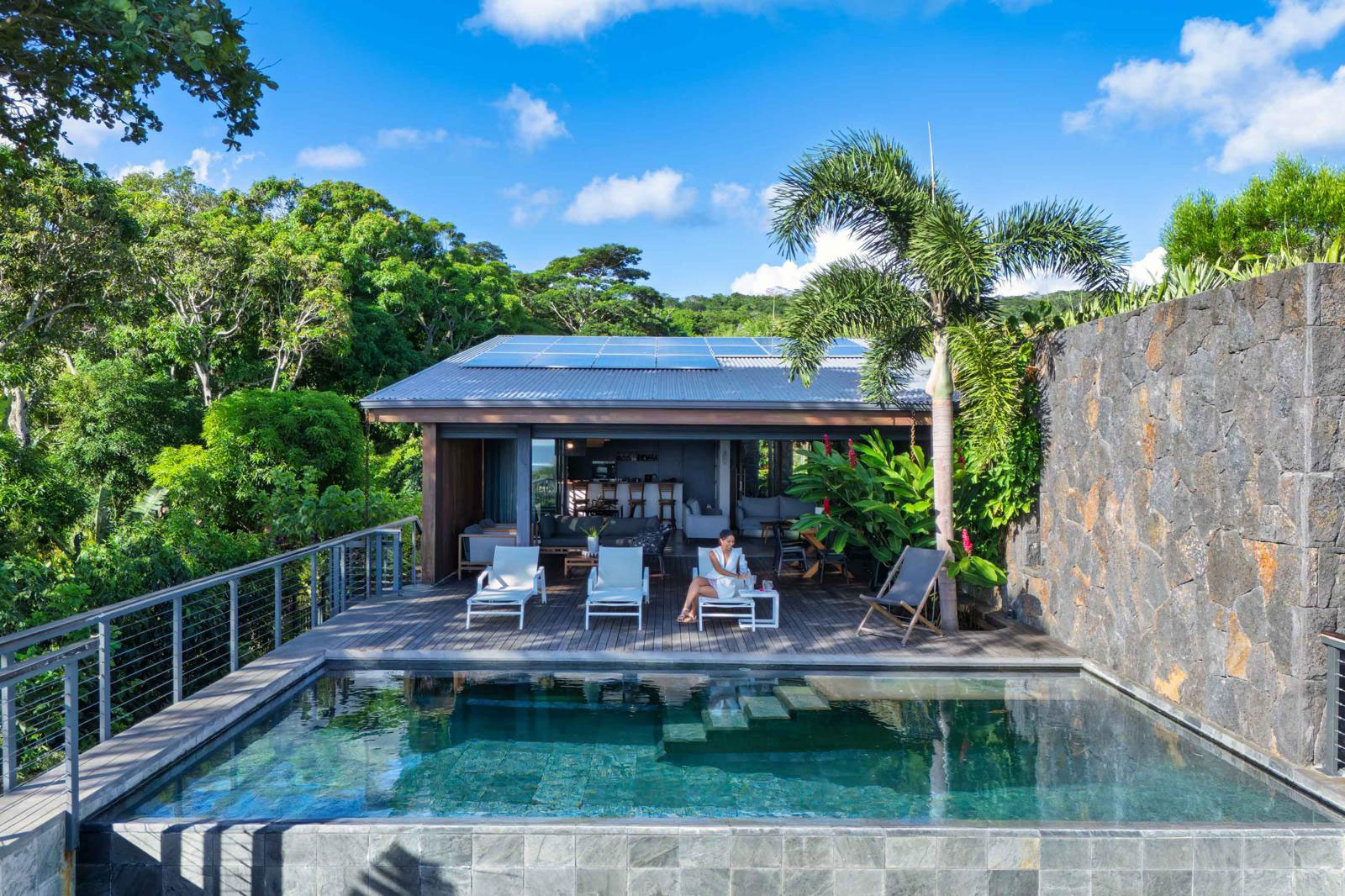 Piscine privée Villa Ile Maurice